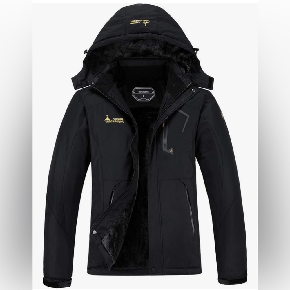 MOERDENG Women's Waterproof Ski Jacket Warm Winter Snow Coat